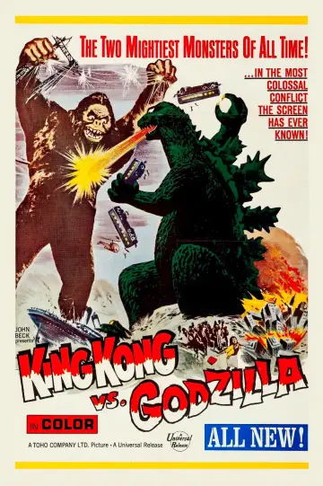 Plakat do filmu "King Kong kontra Godzilla" #1027678