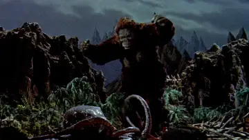 Zasłona do filmu "King Kong kontra Godzilla" #389699