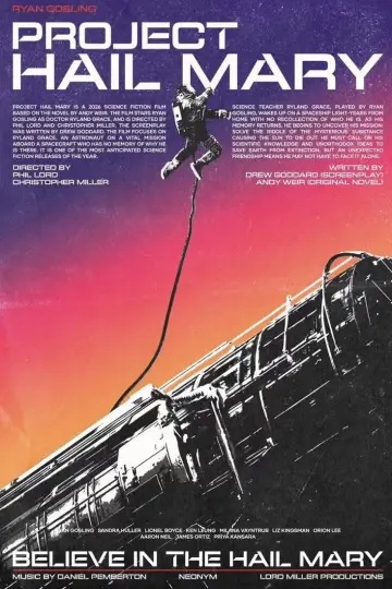 Plakat do filmu "Projekt Hail Mary" #1196597