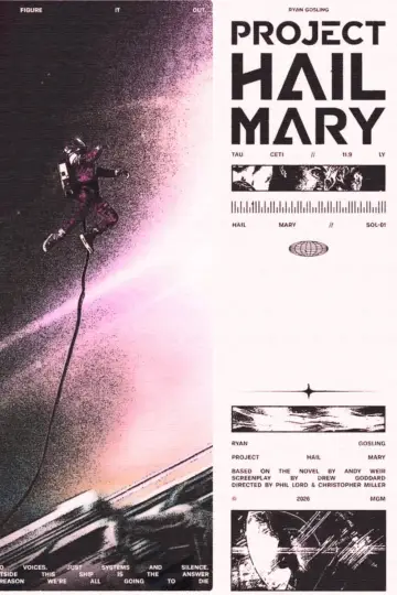 Plakat do filmu "Projekt Hail Mary" #1196599
