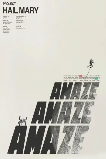 Plakat do filmu "Projekt Hail Mary" #1722884