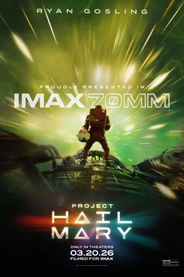 Plakat do filmu "Projekt Hail Mary" #746293