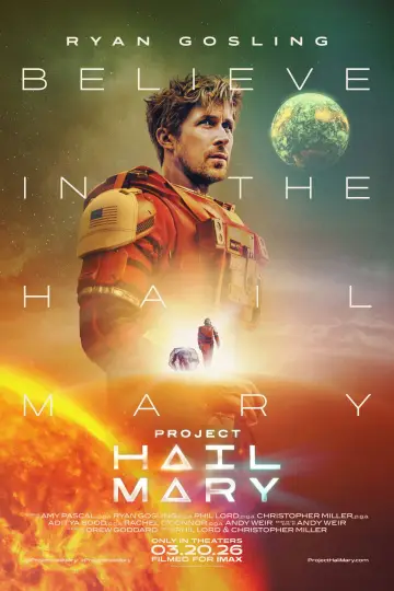 Plakat do filmu "Projekt Hail Mary" #746294