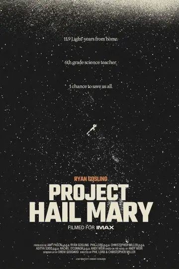 Plakat do filmu "Projekt Hail Mary" #793892