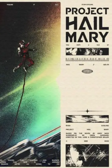 Plakat do filmu "Projekt Hail Mary" #813381