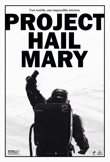 Plakat do filmu "Projekt Hail Mary" #909027