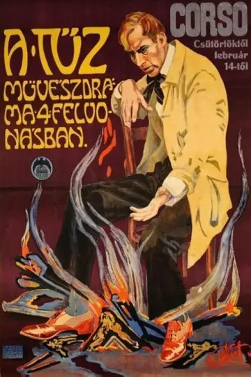A tűz plakat