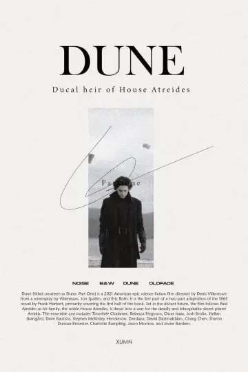 Plakat do filmu "Diuna: Część druga" #1206325