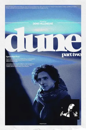 Plakat do filmu "Diuna: Część druga" #1206327
