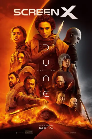 Plakat do filmu "Diuna: Część druga" #365815