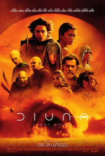 Plakat do filmu "Diuna: Część druga" #529313