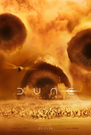 Plakat do filmu "Diuna: Część druga" #529316