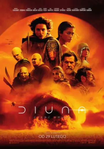 Plakat do filmu "Diuna: Część druga" #529320