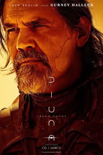 Plakat do filmu "Diuna: Część druga" #529345