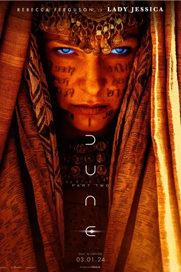 Plakat do filmu "Diuna: Część druga" #529399