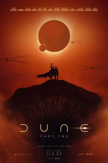 Plakat do filmu "Diuna: Część druga" #757462