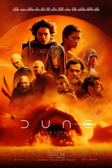 Plakat do filmu "Diuna: Część druga" #798303