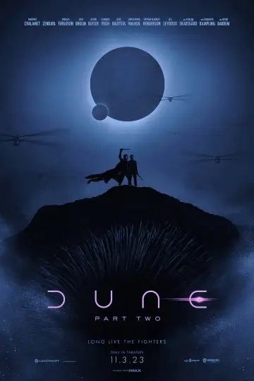 Plakat do filmu "Diuna: Część druga" #798310