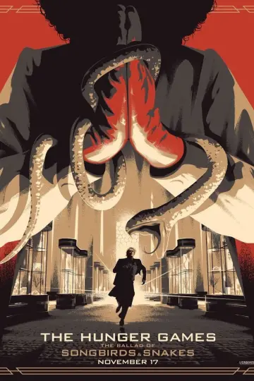 Plakat do filmu "Igrzyska śmierci: Ballada ptaków i węży" #160083