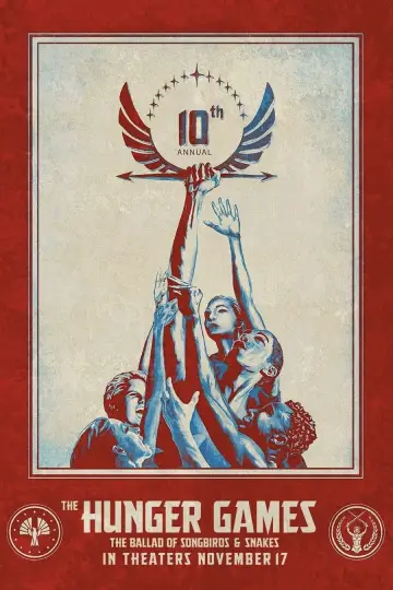 Plakat do filmu "Igrzyska śmierci: Ballada ptaków i węży" #180