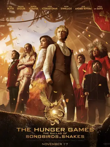 Plakat do filmu "Igrzyska śmierci: Ballada ptaków i węży" #186