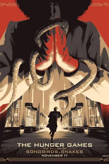 Plakat do filmu "Igrzyska śmierci: Ballada ptaków i węży" #591577