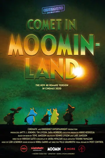 Plakat do filmu "Kometa nad Doliną Muminków" #1859852