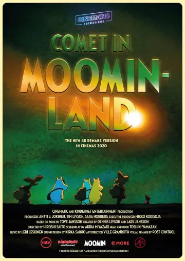 Plakat do filmu "Kometa nad Doliną Muminków" #1859860