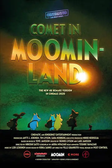 Plakat do filmu "Kometa nad Doliną Muminków" #1859861