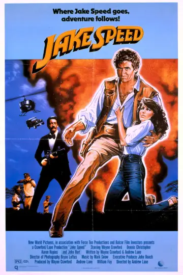 Plakat do filmu "Jake Speed" #1917547
