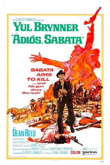Plakat do filmu "Adios Sabata" #1109065