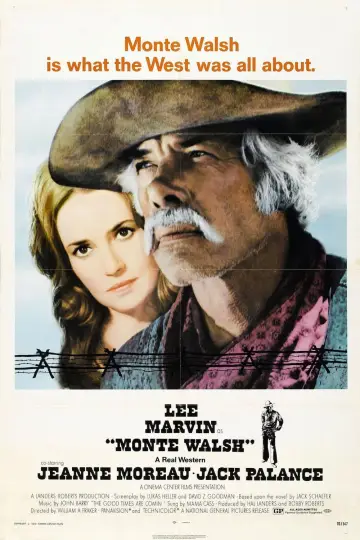 Plakat do filmu "Monte Walsh" #1871404