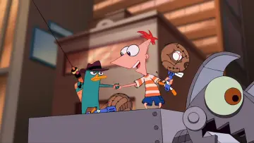 Zasłona do filmu "Fineasz i Ferb: Podróż w 2-gim wymiarze" #881408