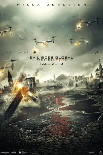 Plakat do filmu "Resident Evil: Retrybucja" #858500