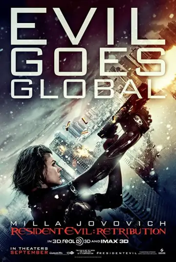 Plakat do filmu "Resident Evil: Retrybucja" #858504