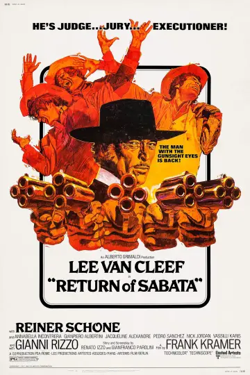 Plakat do filmu "Powrót Sabaty" #1114926