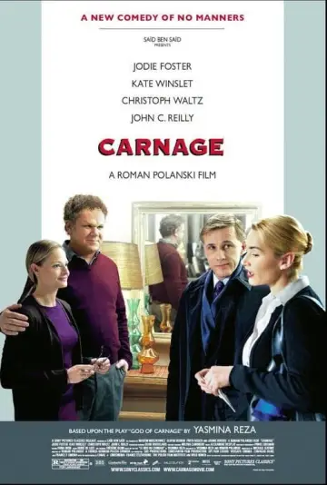 Plakat do filmu "Rzeź" #234718