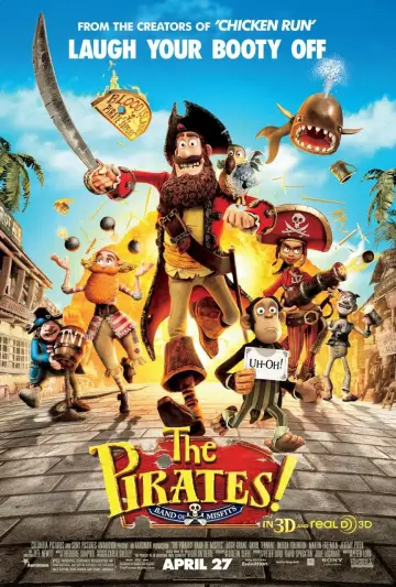 Plakat do filmu "Piraci!" #124232