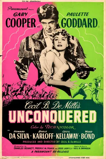 Plakat do filmu "Unconquered" #630115