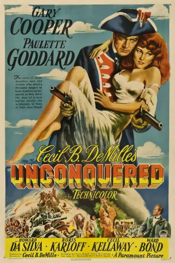 Plakat do filmu "Unconquered" #630119