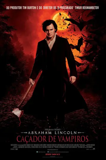 Plakat do filmu "Abraham Lincoln: Łowca Wampirów" #1628200