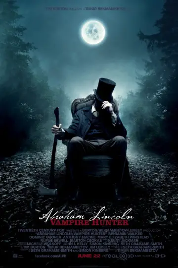 Plakat do filmu "Abraham Lincoln: Łowca Wampirów" #47108