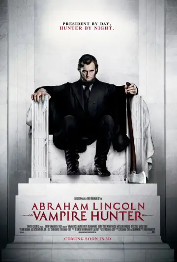 Plakat do filmu "Abraham Lincoln: Łowca Wampirów" #855033