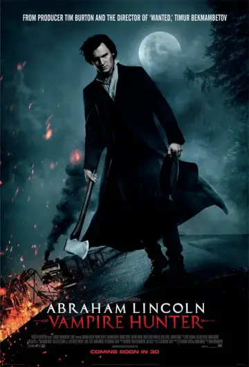 Plakat do filmu "Abraham Lincoln: Łowca Wampirów" #855034