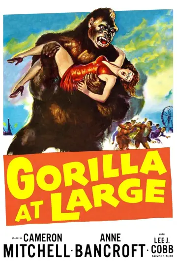 Plakat do filmu "Gorilla at Large" #1573641