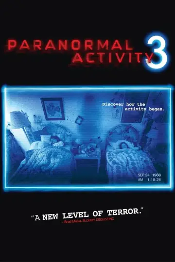 Plakat do filmu "Paranormal Activity 3" #109689