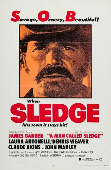 Plakat do filmu "A Man Called Sledge" #1839730