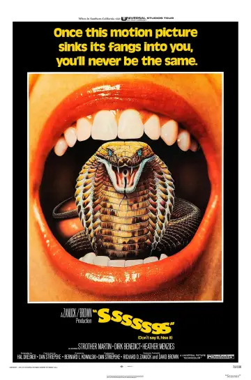 Plakat do filmu "Wążżżż" #770600