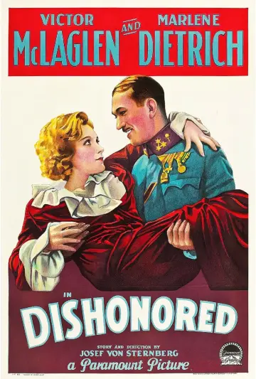 Plakat do filmu "Dishonored" #707890