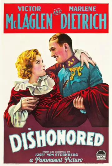 Plakat do filmu "Dishonored" #707901